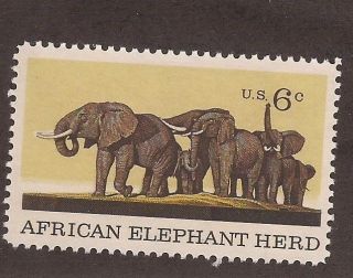 Scott 1387 - - - Afican Elephant photo