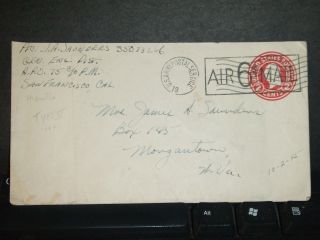 Apo 75 Manila,  Philippines Wwii Army Cover 1945 Gen Eng Dist photo