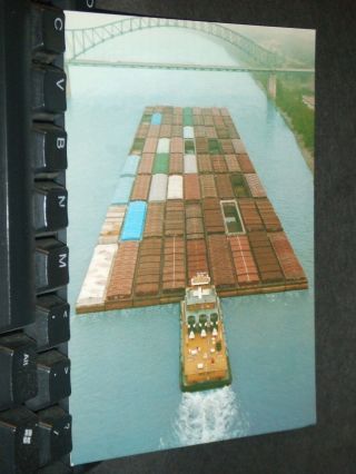 Towboat Miss Kae - D Naval Cover Postcard Baton Rouge,  La photo