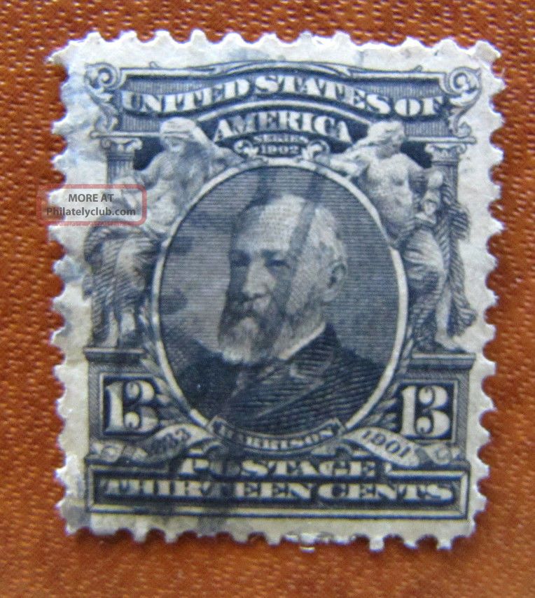 308 Regular Issue 13 Cent 1901 Us Stamp D690 United States photo