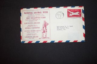 National Air - Mail Week Oct.  27 - Nov.  2,  1946 Scott Uc14 photo