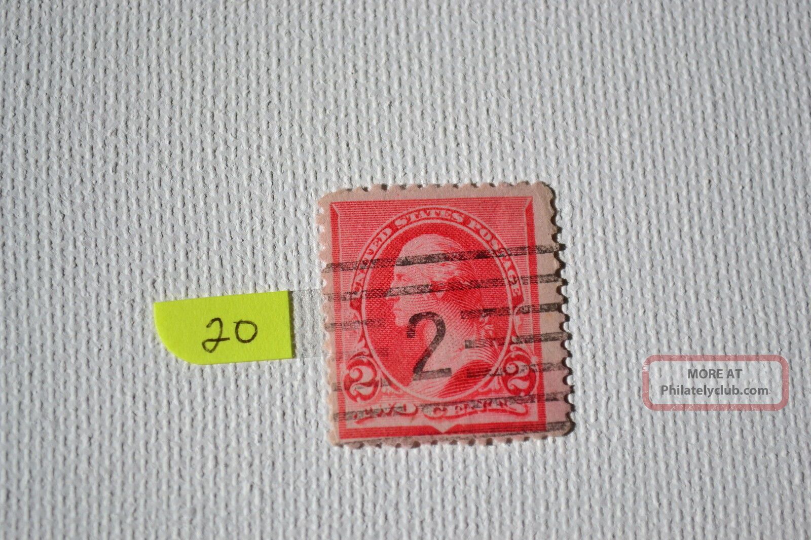 George Washington 2 Cents Stamp,  Rare And 20 United States photo