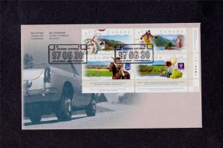 Canada Post 1997 Canadian Highways Day Of Issue Cover 