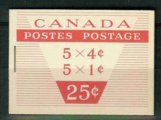 Canada 1956.  Booklet Sb 56.  Complete. photo