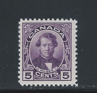 Historical Issue 5 Cents Thomas D ' Arcy Mcgee 146 Mh + Fine photo