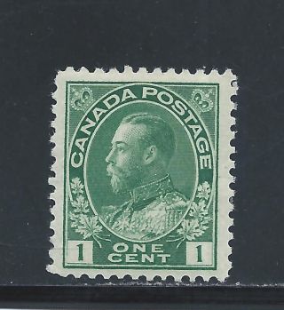 King George V Admiral 1 Cent Green 104 Mh photo