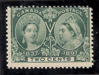 Diamond Jubilee Issue 2 Cents Green 52 Nh+vg photo