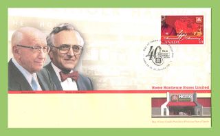 Canada 2004 40th Anniv Of Home Hardware,  Self Adhesive First Day Cover photo