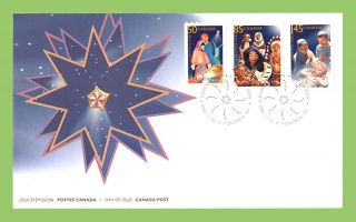 Canada 2005 Christmas (2nd Issue).  Showing Christmas Creches First Day Cover photo