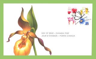 Canada 2005 Flowers Self Adhesives First Day Cover photo