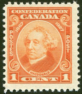 Canadian Stamp Scott 141 Sir John A.  Macdonald Mlh Og photo