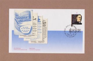 Canada Post 1997 Father Charles - Emile Gadbois Day Of Issue Cover Bonne Chanson photo