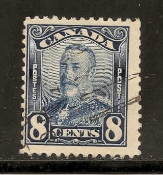 King George V Scroll 8 Cents Blue 154 photo