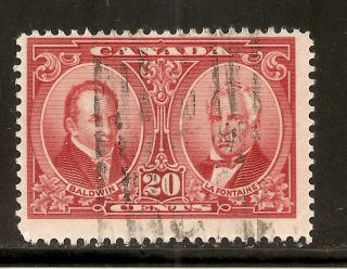 Historical Issue Baldwin & Lafontaine 20 Cents 148 photo
