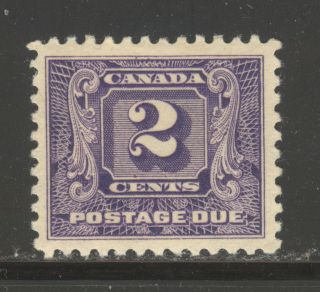 Canada J7,  1930 2c Postage Due - Second Postage Due Series,  Hinged photo