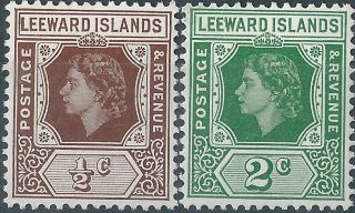 Leeward Islands.  1954. .  (3035) photo