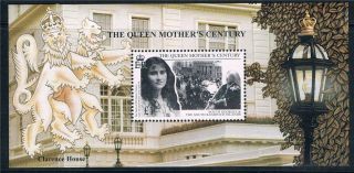 South Georgia 1999 Queen Mothers Century Ms 293 photo