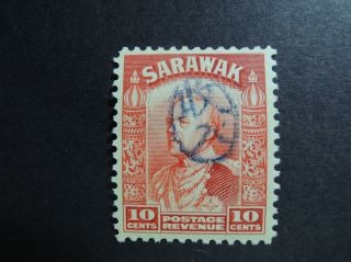 Malaya / Sarawak Japanese Occupation 1942 / 1943 Revenue Stamp 10c photo