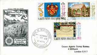 St Kitts 1 September 1969 Sir Thomas Warner First Governor First Day Cover photo