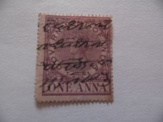 Queen Victoria Government Of India Stamp (freepost Uk Only) photo