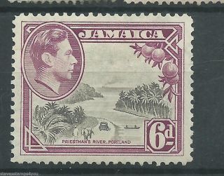Jamaica - 1938 - Sg128 - Cv £ 7.  50 - No Gum photo