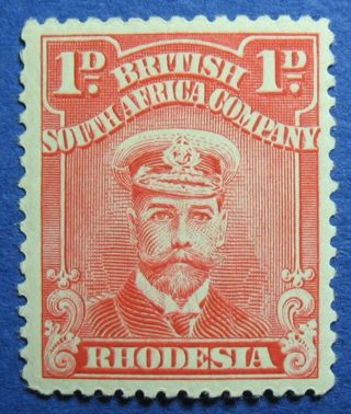 1923 Rhodesia 1d Scott 120i S.  G.  285 Cs09810 photo