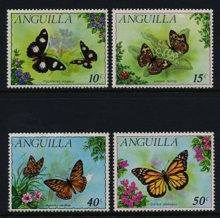 Anguilla 123 - 6 - Butterflies,  Flowers photo