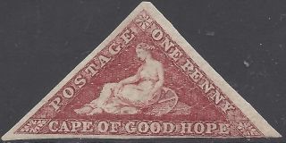 Cape Of Good Hope (british) 1855 Sct 3a Sg 5b,  M/lh 