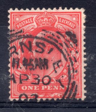 Gb = Postmark - E7,  `barnsley` Squared Circle 1903 photo