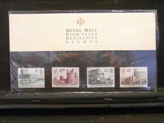 R155 Gb 1988 Castles High Values Presentation Pack (po Pack No 18) Cat £35 photo