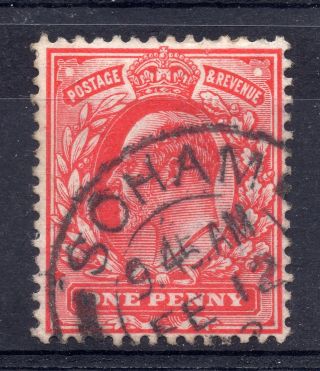 Gb = Postmark - E7,  `soham` Thick Arcs 1902 photo