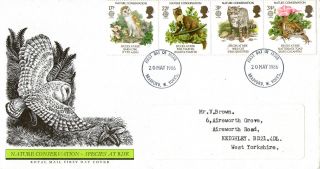 20 May 1986 Nature Conservation Royal Mail First Day Cover Bradford Fdi photo