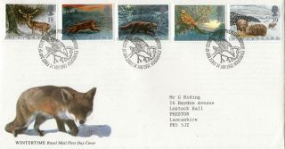14 January 1992 Wildlife Royal Mail First Day Cover Bureau Shs photo