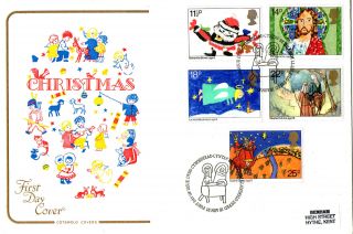 18 November 1981 Christmas Cotswold First Day Cover Bethlehem Shs A photo