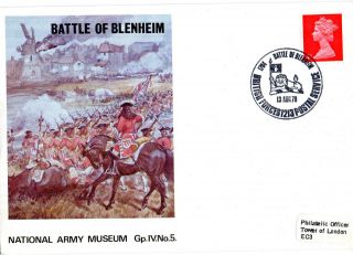 1970 Battle Of Blenheim Iv/5 Army Museum Commemorative Cover Shs photo