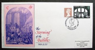 Gb Cover 200th Anniversary The Storming Of The Bastille 14/07/89 London Sw1 Shs photo
