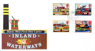 20 July 1993 Canals Royal Mail First Day Cover House Of Commons Sw1 Cds photo