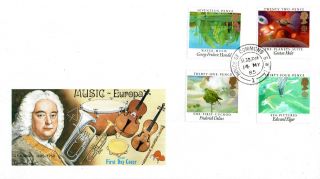14 May 1985 British Composers Philart First Day Cover House Of Commons Sw1 Cds photo