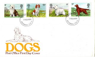 7 February 1979 Dogs Post Office First Day Cover Scarce Battersea Sw11 Fdi photo