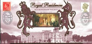6 January 2000 Benham Royal Residences Buckingham Palace Commemorative Cover photo