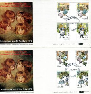 11 July 1979 Year Of The Child Gps 2 Benham Bocs Sp 1 First Day Cover Nspcc Shs photo