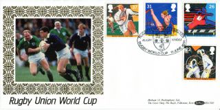 11 June 1991 Sport Benham Blcs 65 First Day Cover Rugby School Rugby Shs photo