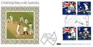 21 June 1988 Australian Bicentenary Benham Blcs 33 First Day Cover Headingley photo