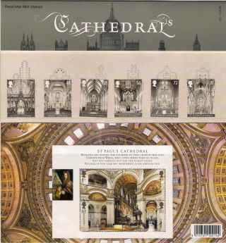 Gb 2008 Cathedrals St.  Pauls Presentation Pack 413 photo