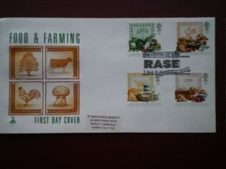 Cover Mercury 1989 Farming Cat Value £8.  50 Special Hand Stamp photo