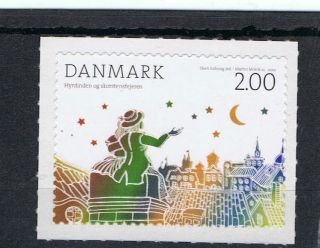 Hans Christian Anderson Fairy Tale The Shepherdess On 2012 Danish Stamp - photo