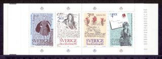 Sweden 1984 Stamp Booklet Stockholmia 86 Ii Um (nh) A photo