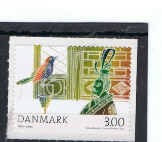 Hans Christian Anderson Fairy Tale The Nightingale On 2012 Danish Stamp - photo