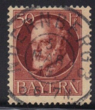 Bavaria,  Germany State Scott 106 Stamp See Photo Y photo