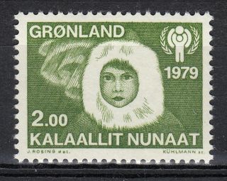 Greenland 1979 Sc 111 Mi 118 Eskimo Boy Year Of The Child photo